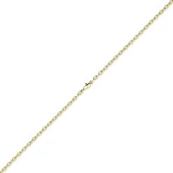 4mm Steg-Ankerkette Kette Collier Halskette aus 585 Gold Gelbgold 45cm