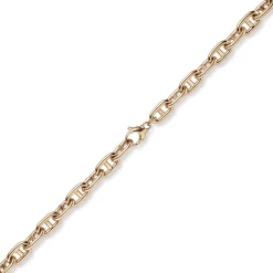 12mm Steg-Ankerkette Kette Collier Halskette aus 585 Gold Rotgold 60cm