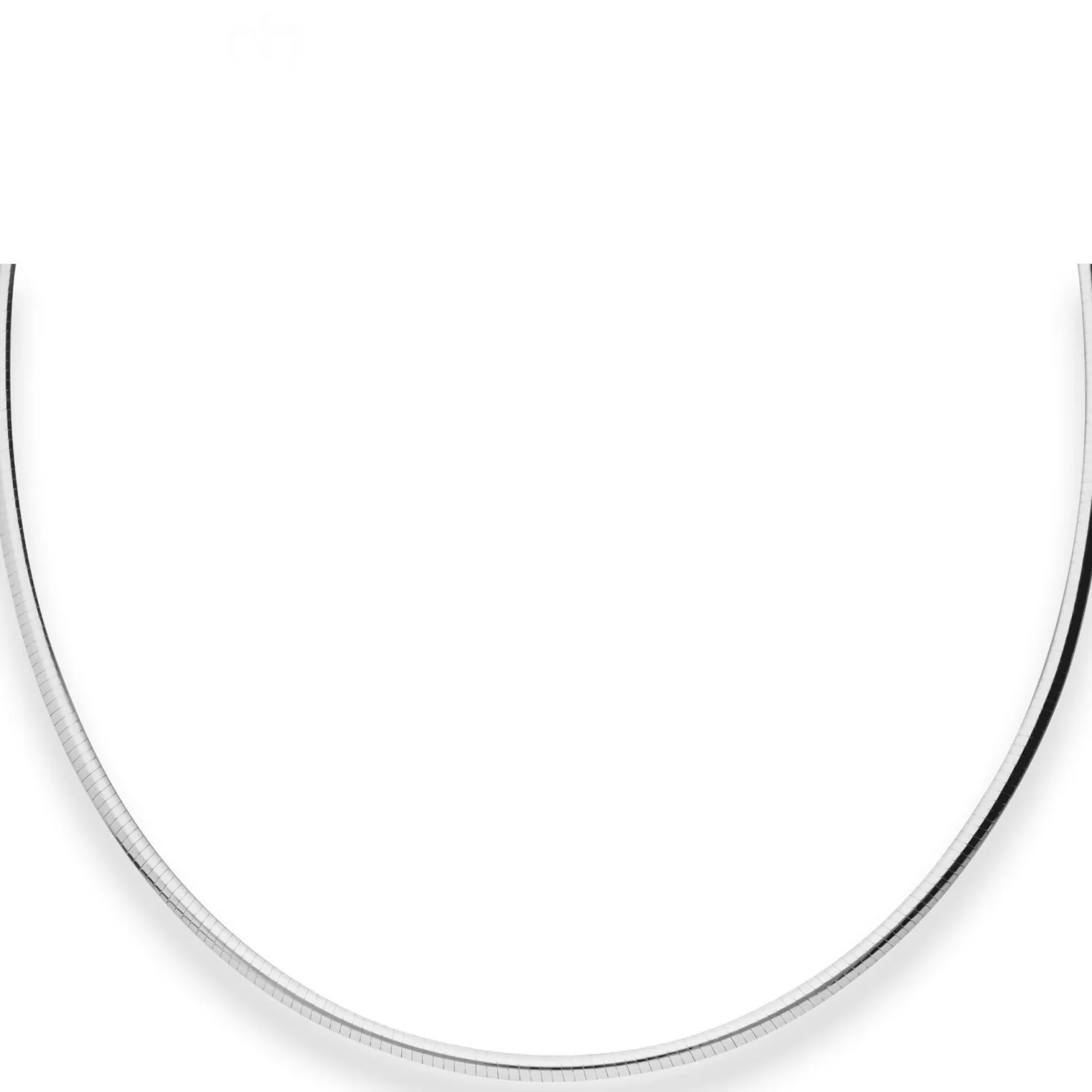 3mm Tondakette oval Silberkette Collier Halskette aus 925 Silber 50cm