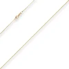 0,7mm Veneziakette Collier Halskette aus 333 Gold Gelbgold 38cm