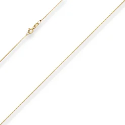 0,7mm Veneziakette Collier Halskette aus 375 Gold Gelbgold 42cm