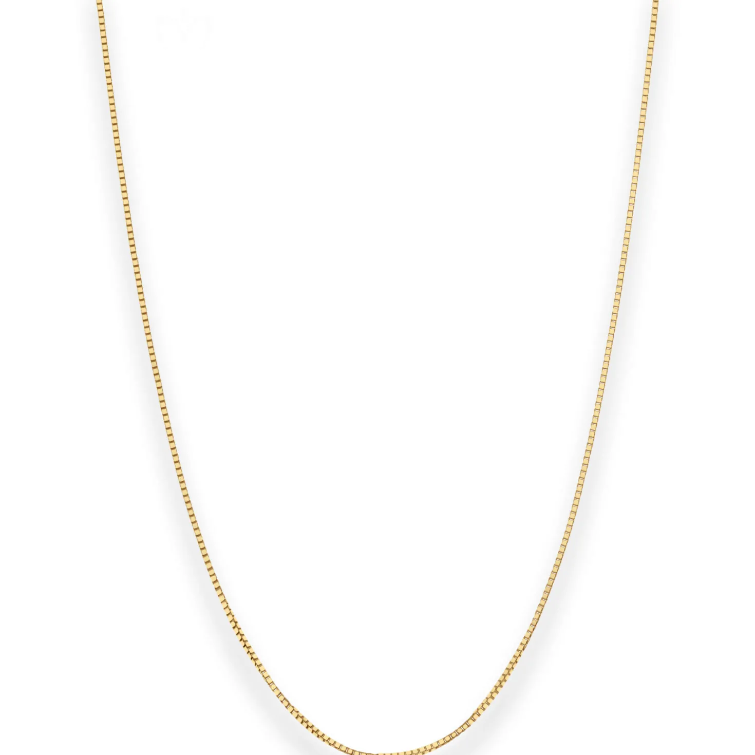 0,7mm Veneziakette Collier Halskette aus 375 Gold Gelbgold 40cm