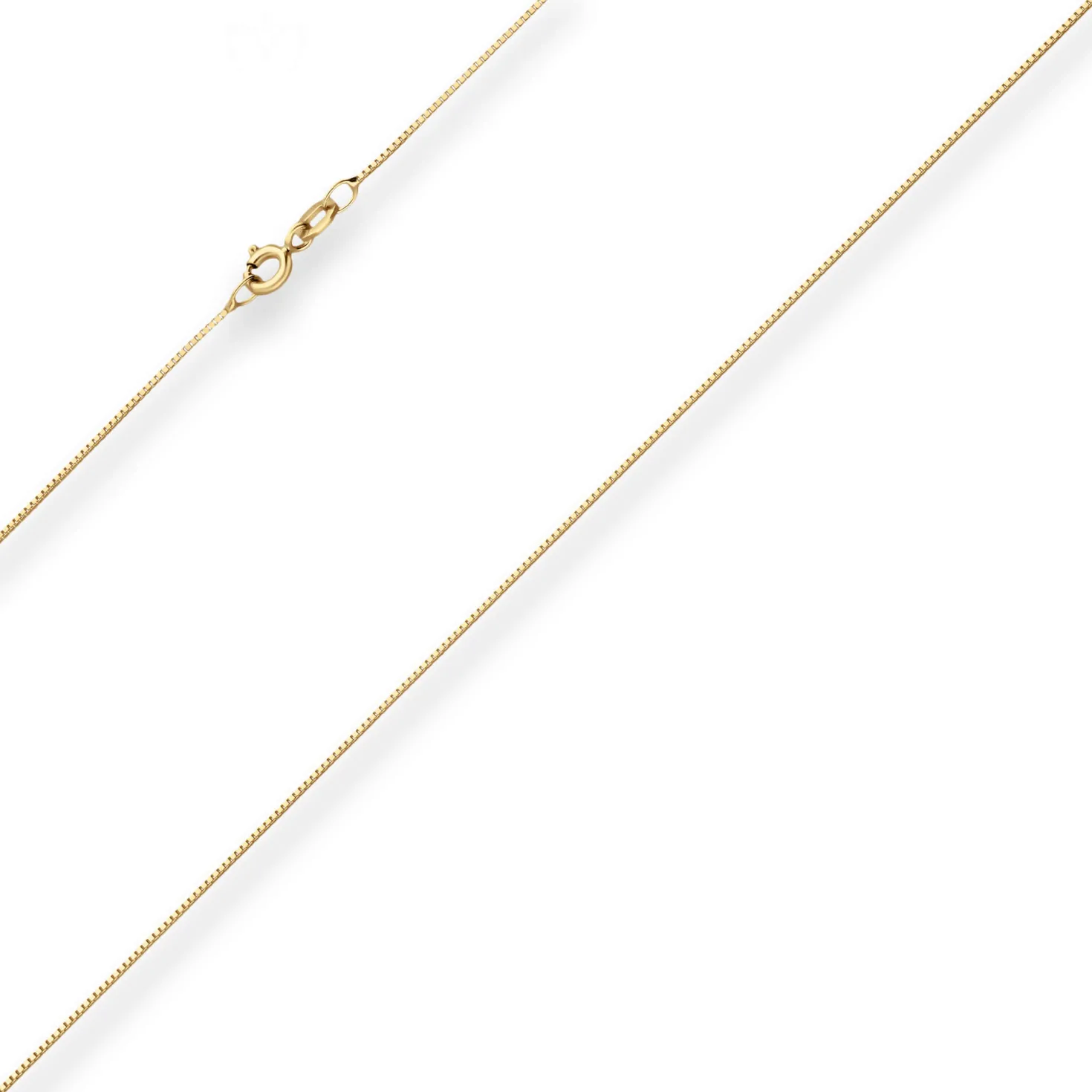0,7mm Veneziakette Collier Halskette aus 333 Gold Gelbgold 50cm