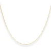 0,9mm Veneziakette Goldkette Collier Halskette aus 585 Gold Gelbgold 36cm