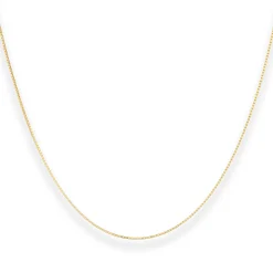 0,9mm Veneziakette Goldkette Collier Halskette aus 585 Gold Gelbgold 36cm