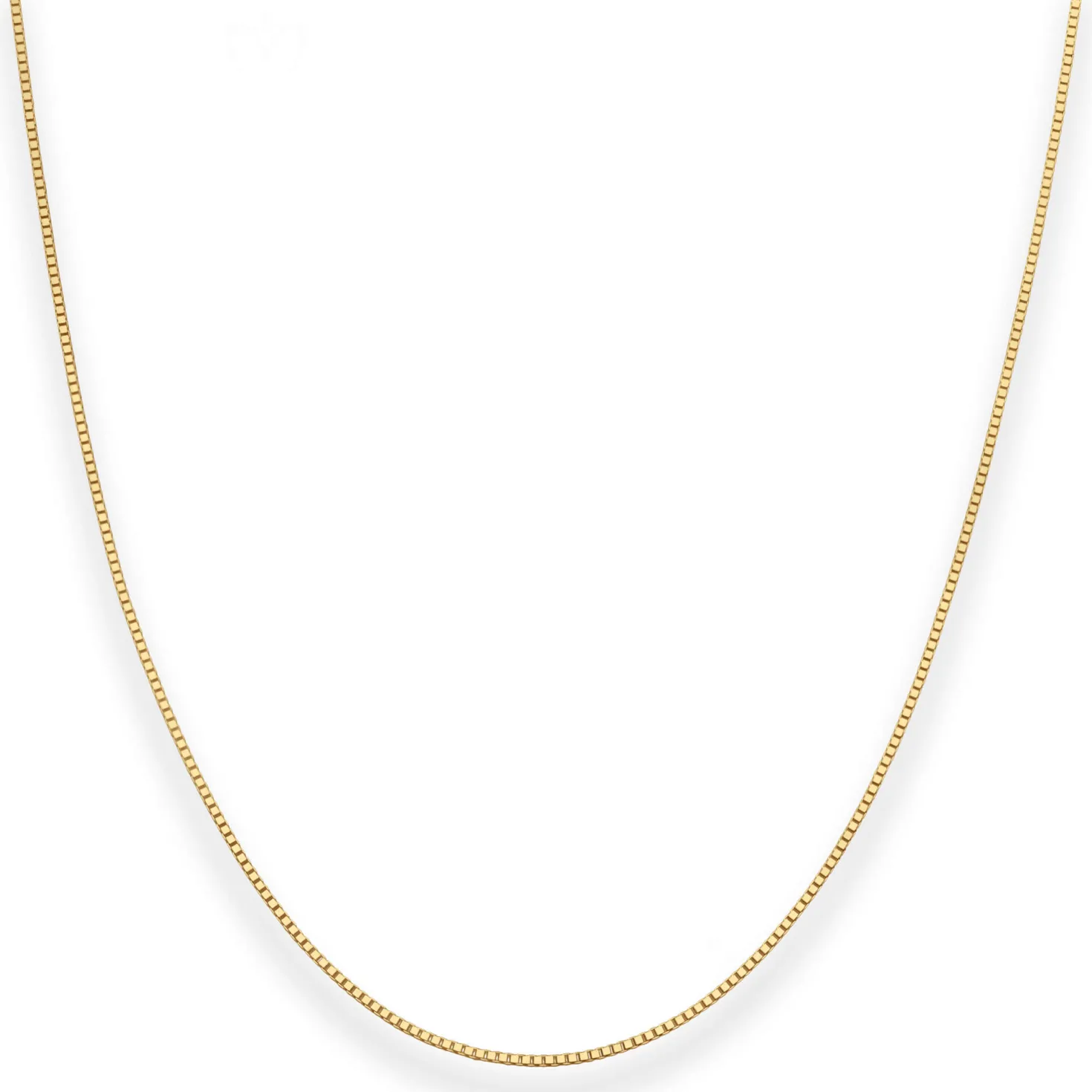 0,8mm Veneziakette Goldkette Collier Halskette aus 585 Gold Gelbgold 42cm