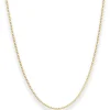 1,4mm Veneziakette Goldkette Collier Halskette aus 333 Gold Gelbgold 40cm