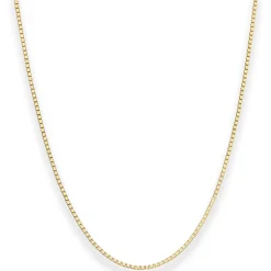 1,4mm Veneziakette Goldkette Collier Halskette aus 333 Gold Gelbgold 40cm
