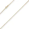 0,9mm Veneziakette Goldkette Collier Halskette aus 333 Gold Gelbgold 38cm