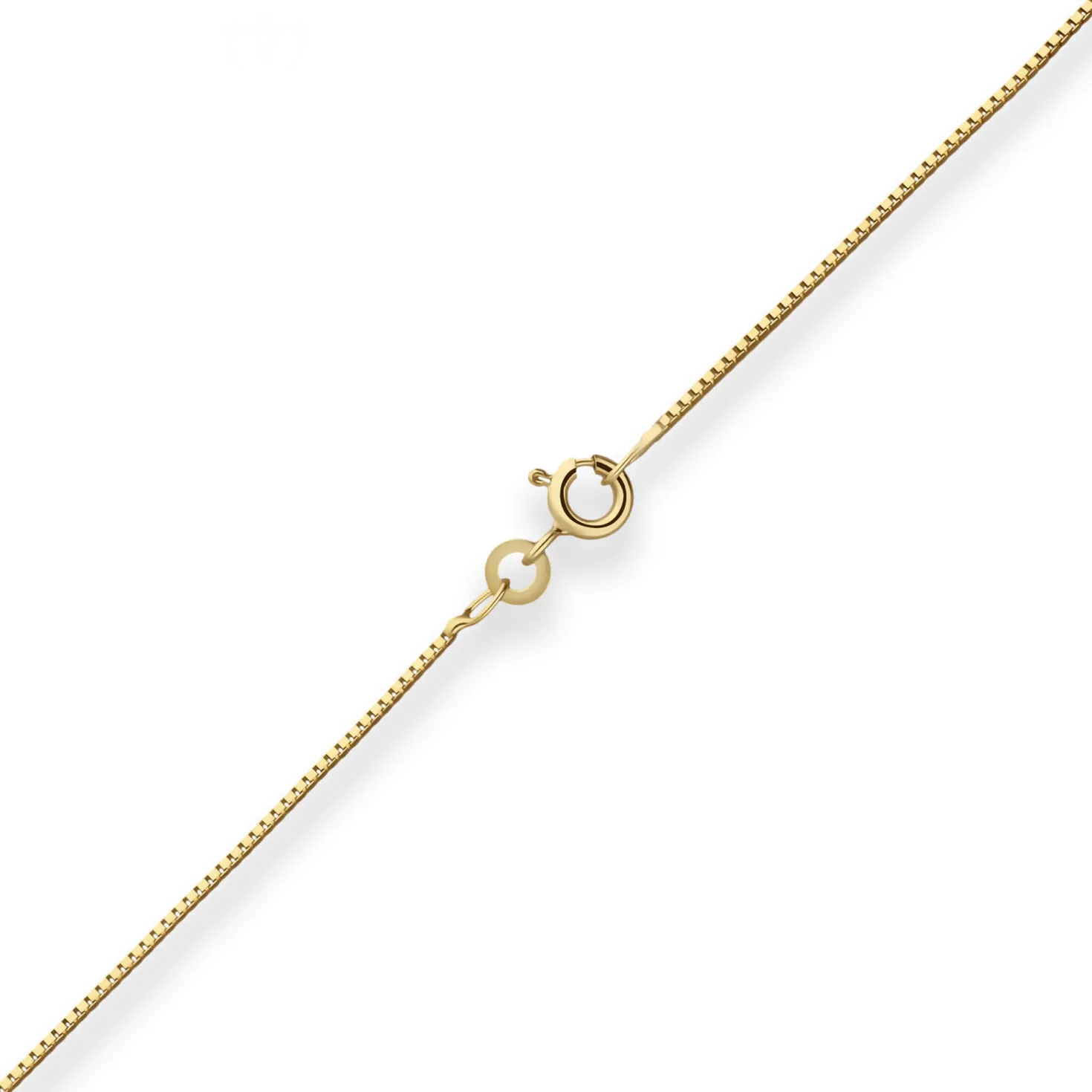 0,8mm Veneziakette Goldkette Collier Halskette aus 333 Gold Gelbgold 42cm