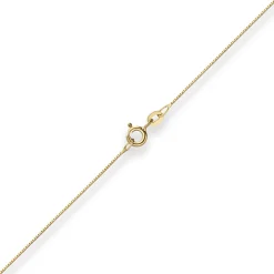 0,6mm Veneziakette Goldkette Collier Halskette aus 333 Gold Gelbgold 38cm