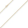 1,2mm Veneziakette Goldkette Collier Halskette aus 375 Gold Gelbgold 70cm