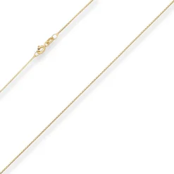 0,7mm Veneziakette Goldkette Collier Halskette aus 750 Gold Gelbgold 42cm