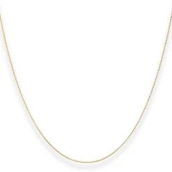 0,7mm Veneziakette Goldkette Collier Halskette aus 750 Gold Gelbgold 42cm