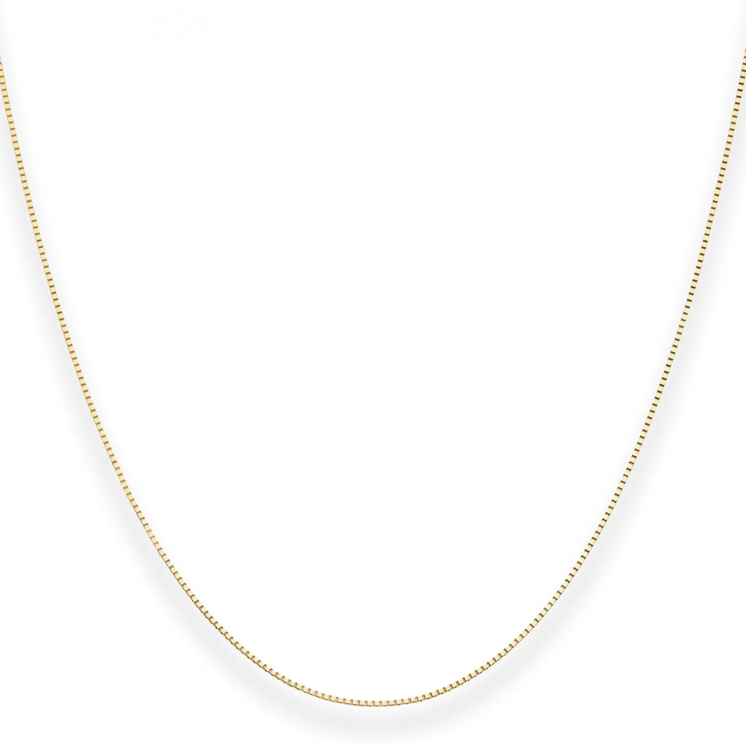 0,7mm Veneziakette Goldkette Collier Halskette aus 750 Gold Gelbgold 42cm