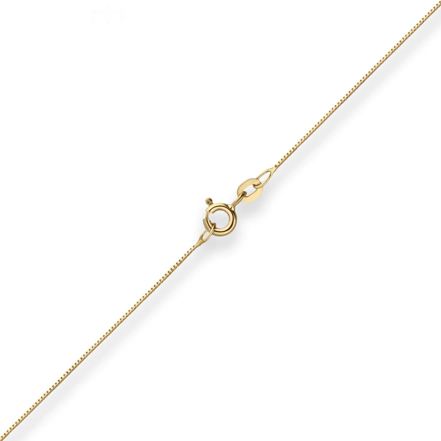 0,6mm Veneziakette Goldkette Collier Halskette aus 750 Gold Gelbgold 40cm
