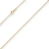 0,9mm Veneziakette Goldkette Collier Halskette aus 333 Gold Gelbgold 34cm