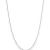 0,7mm Veneziakette Goldkette Collier Halskette aus 333 Gold Weißgold 40cm