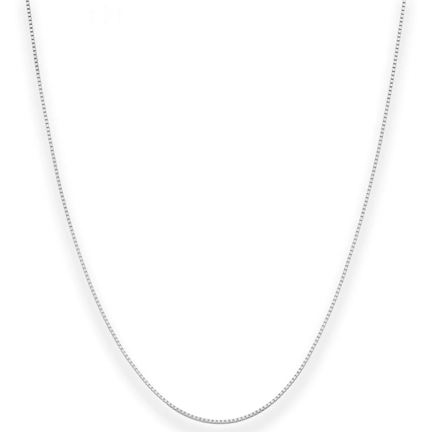 0,8mm Veneziakette Goldkette Collier Halskette aus 585 Gold Weißgold 38cm