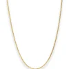 1,2mm Veneziakette rund Collier Halskette aus 333 Gold Gelbgold 42cm