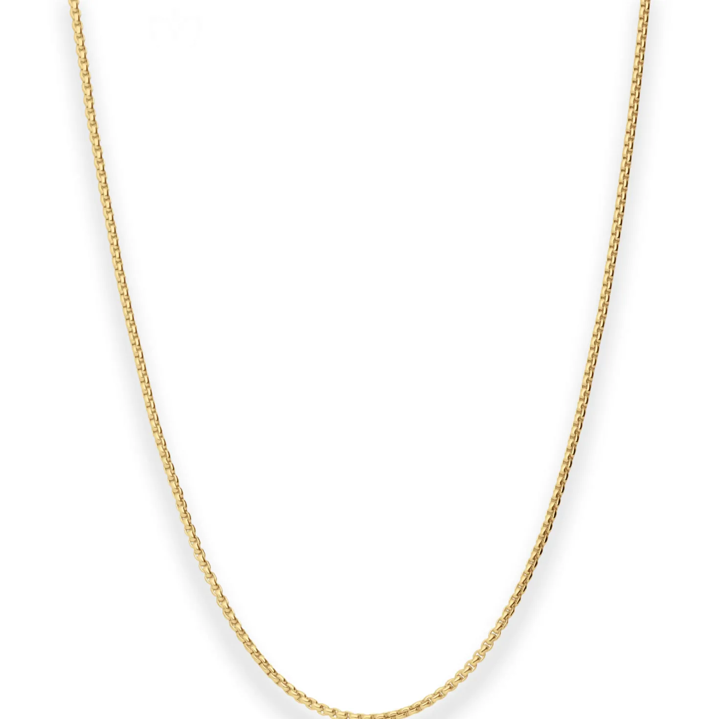 1,2mm Veneziakette rund Collier Halskette aus 333 Gold Gelbgold 42cm