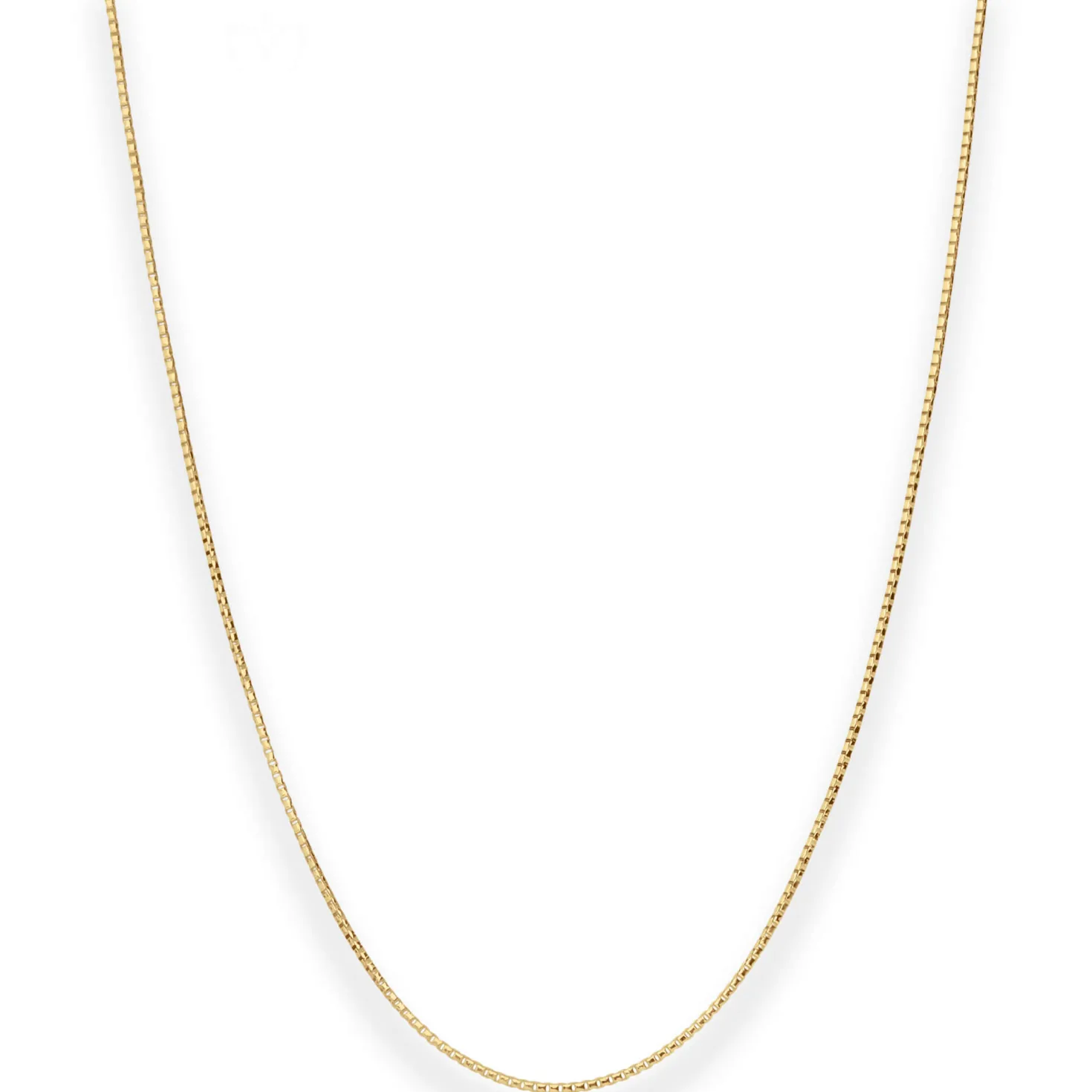 0,8mm Veneziakette rund Collier Halskette aus 333 Gold Gelbgold 42cm