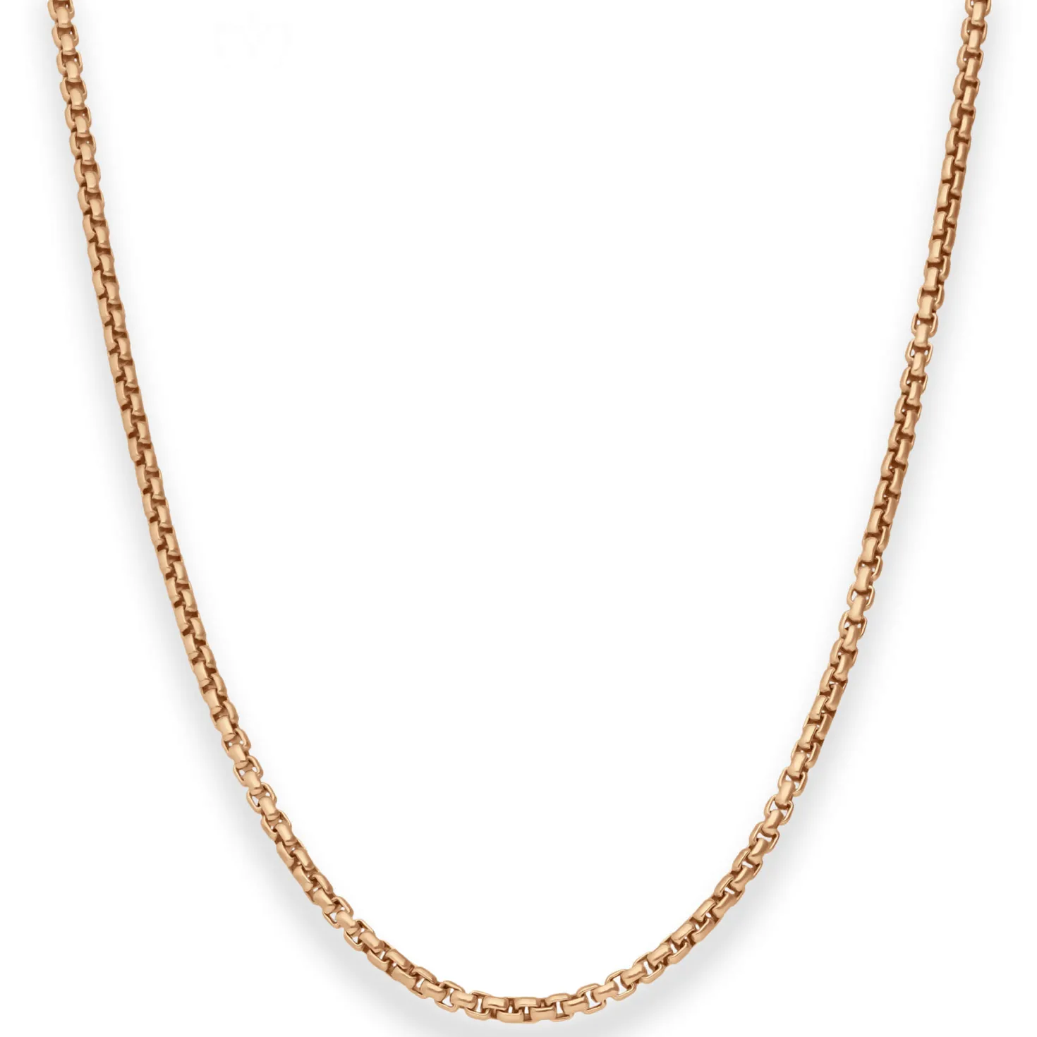2,7mm Veneziakette rund Goldkette Collier Halskette aus 585 Gold Rotgold 70cm