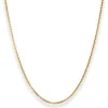 1,5mm Veneziakette rund Goldkette Collier Halskette aus 585 Gold Gelbgold 55cm