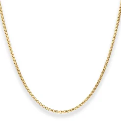 2mm Veneziakette rund Goldkette Collier Halskette aus 333 Gold Gelbgold 60cm