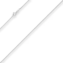 1,2mm Veneziakette Silberkette Collier Halskette aus 925 Silber 60cm