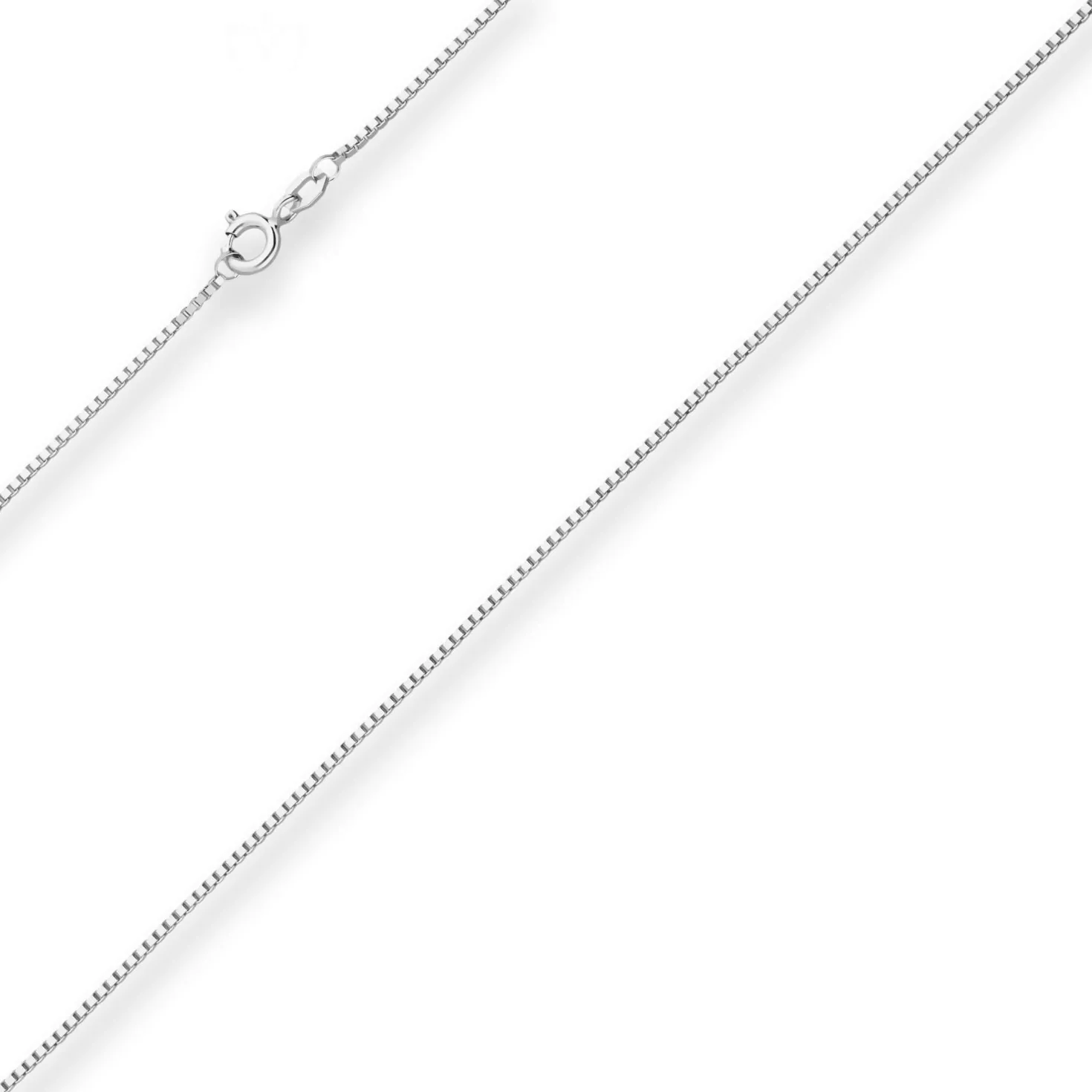 1,2mm Veneziakette Silberkette Collier Halskette aus 925 Silber 60cm