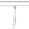 1,2mm Veneziakette Silberkette Collier Halskette aus 925 Silber 70cm Zirkonia