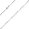 1,4mm Veneziakette Silberkette Collier Halskette aus 925 Silber 55cm