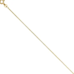 1,0mm Venezianerkette Collier 585 Gelbgold Gold Kette Halskette, 42cm
