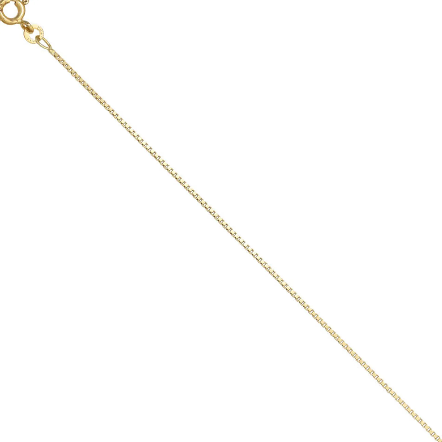 1,0mm Venezianerkette Collier 333 Gelbgold Gold Kette Halskette, 45cm