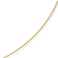 1,5mm Venezianerkette 585 Gold Gelbgold Kette Collier Halskette rund 55cm