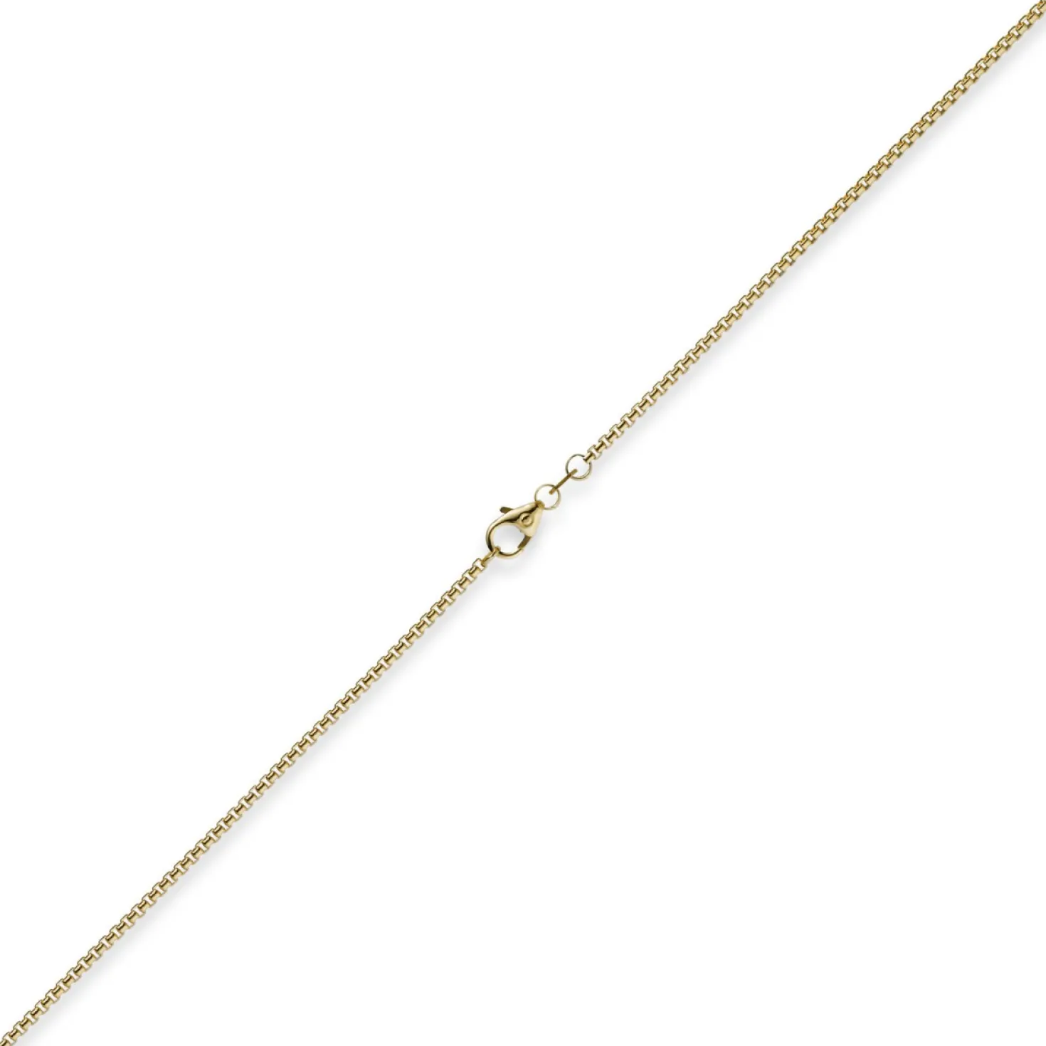 1,5mm Venezianerkette 585 Gold Gelbgold Kette Collier Halskette rund 42cm
