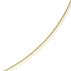1,5mm Venezianerkette 750 Gold Gelbgold Kette Collier Halskette rund 40cm