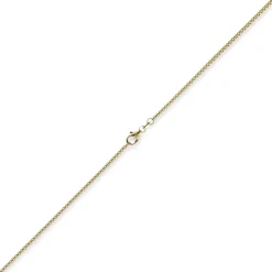 1,5mm Venezianerkette 585 Gold Gelbgold Kette Collier Halskette rund 60cm