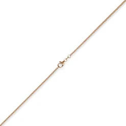 1,5mm Venezianerkette 585 Gold Rotgold Kette Collier Halskette rund 60cm