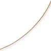 1,5mm Venezianerkette 585 Gold Rotgold Kette Collier Halskette rund 55cm