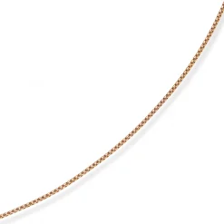 1,5mm Venezianerkette 585 Gold Rotgold Kette Collier Halskette rund 55cm