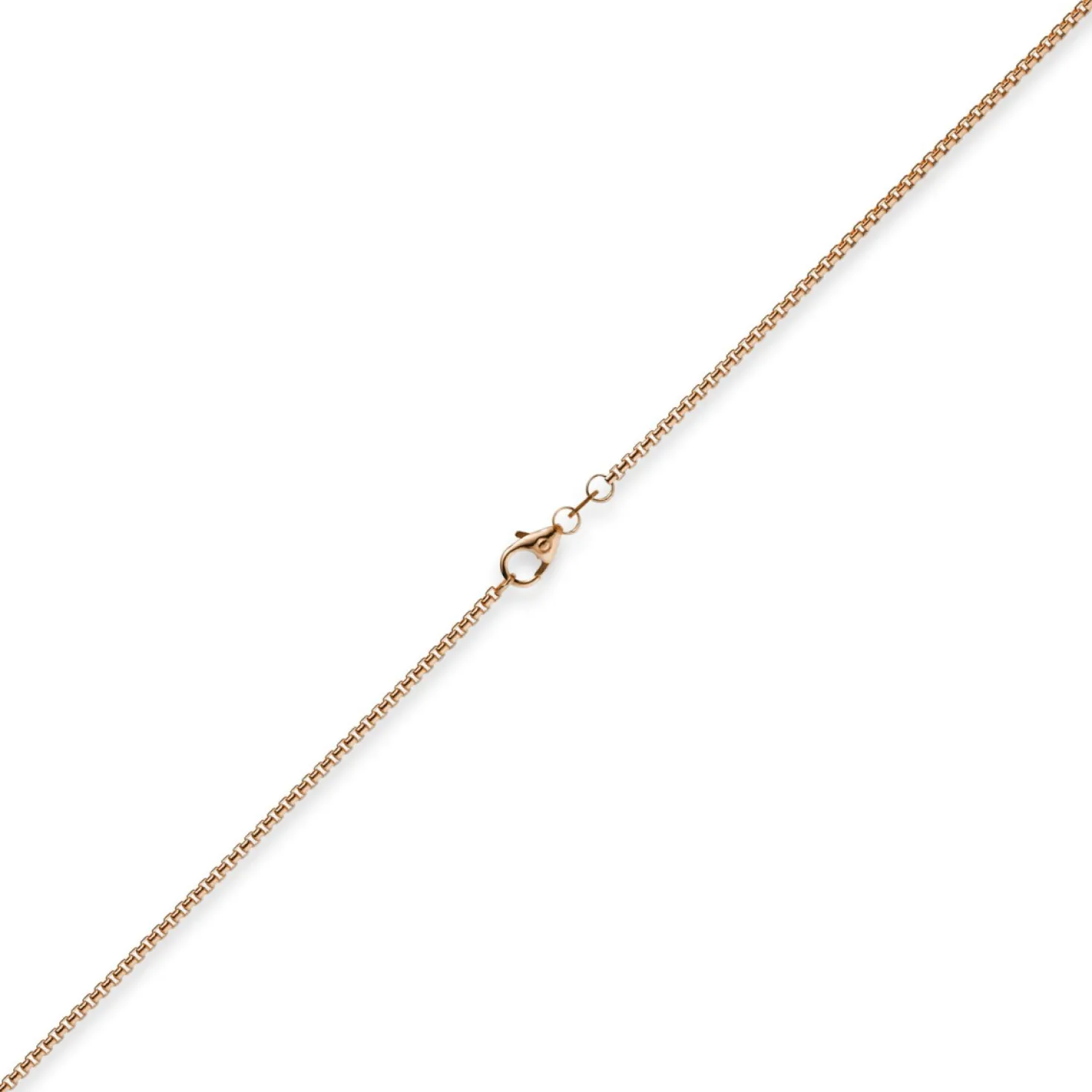 1,5mm Venezianerkette 585 Gold Rotgold Kette Collier Halskette rund 40cm