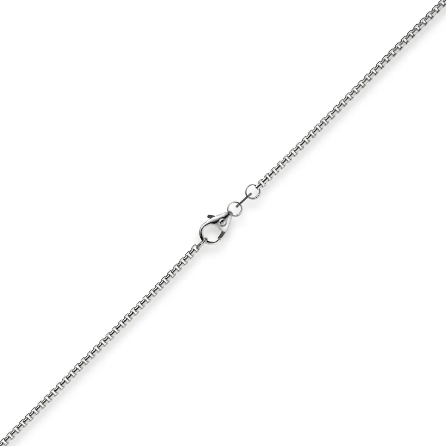 1,5mm Venezianerkette 585 Gold Weißgold Kette Collier Halskette rund 38cm