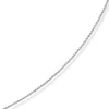 1,5mm Venezianerkette 585 Gold Weißgold Kette Collier Halskette rund 40cm