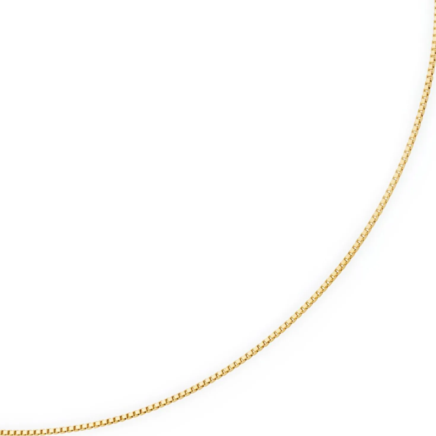 0,9mm Venezianerkette Kette Collier aus 585 Gold Gelbgold, 40cm, Damen