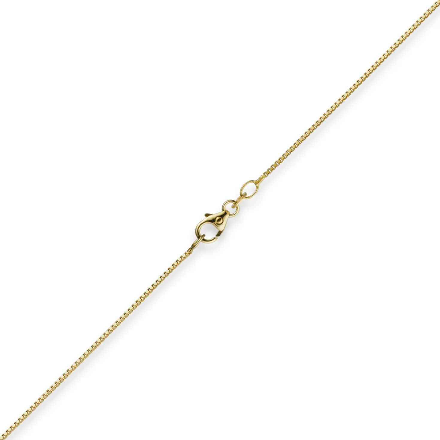 0,9mm Venezianerkette Kette Collier aus 585 Gold Gelbgold, 40cm, Damen