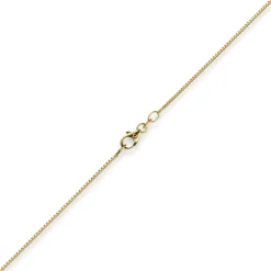 0,9mm Venezianerkette Kette Collier aus 585 Gold Gelbgold, 60cm, Damen