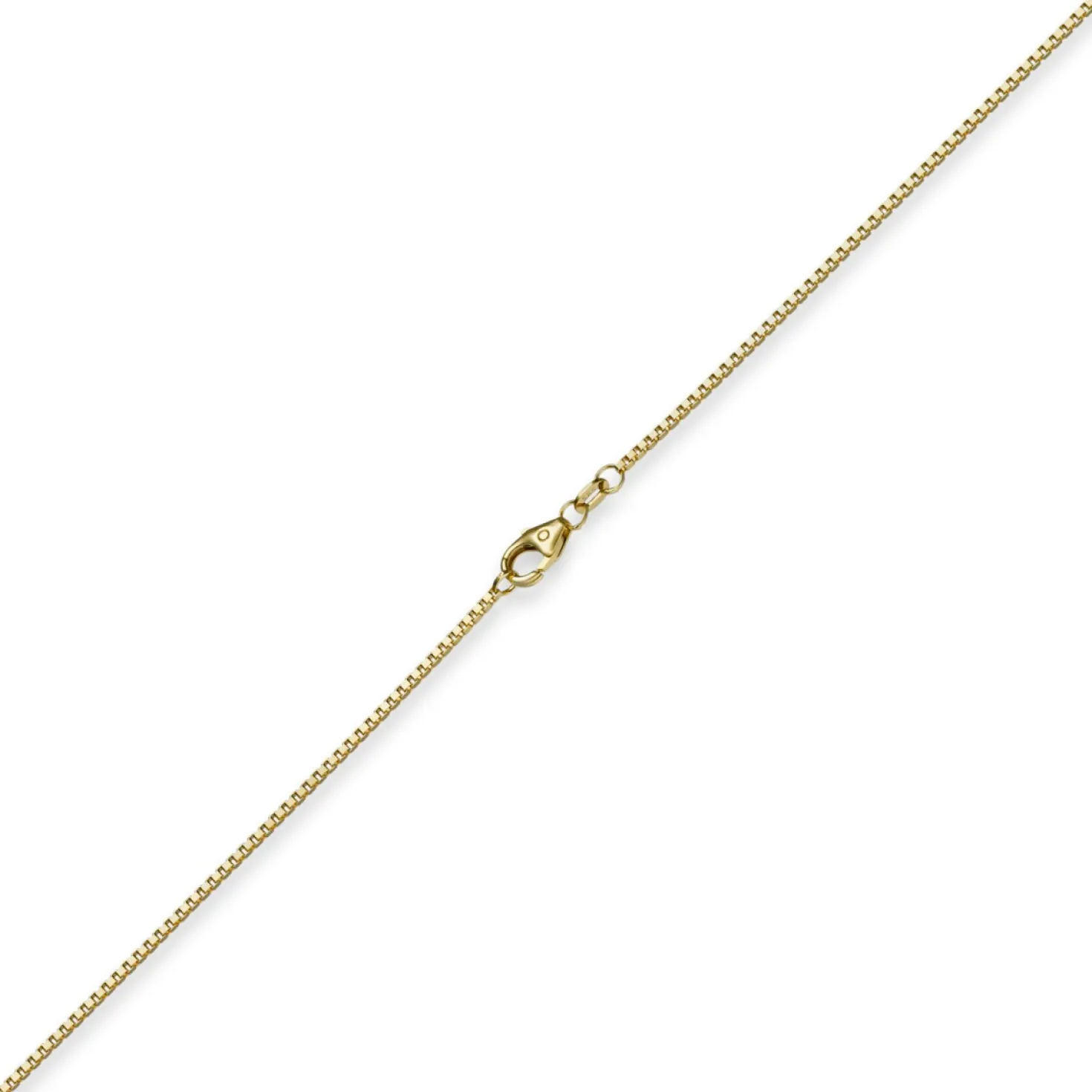 1,1mm Venezianerkette Kette Collier aus 585 Gold Gelbgold, 40cm, Damen