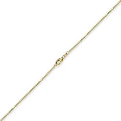 1,1mm Venezianerkette Kette Collier aus 585 Gold Gelbgold, 55cm, Unisex